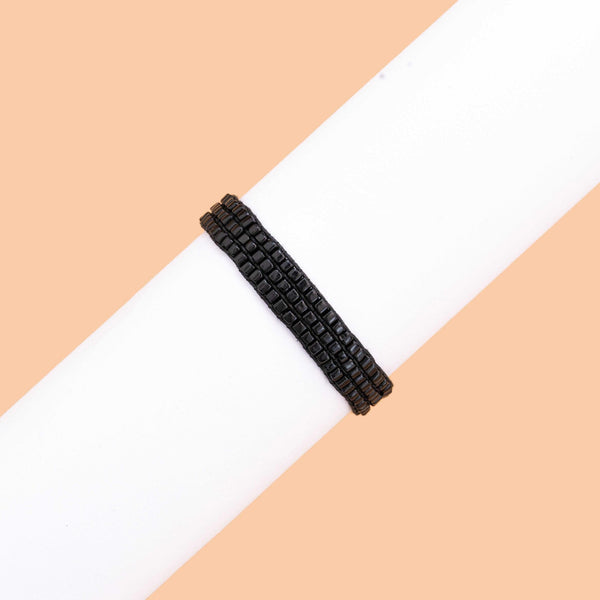 Triple Shadow Square Bead Bracelet - Www.sutra-shop.de
