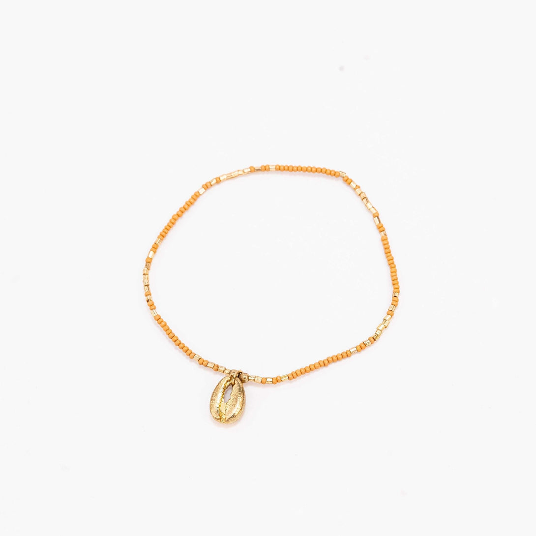 Golden Shell Toho Bracelet - Www.sutra-shop.de