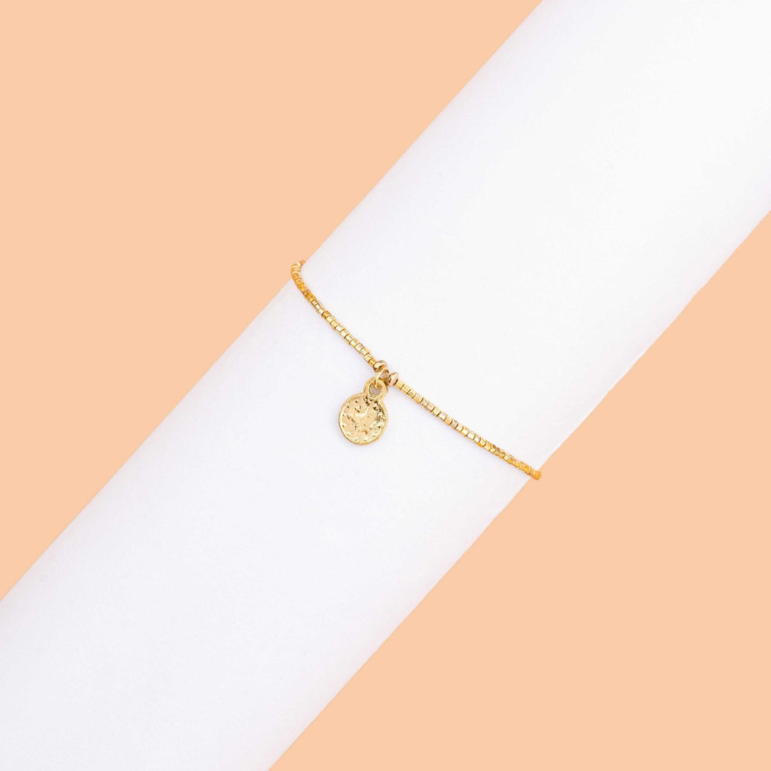 Gold coin bracelet - Www.sutra-shop.de