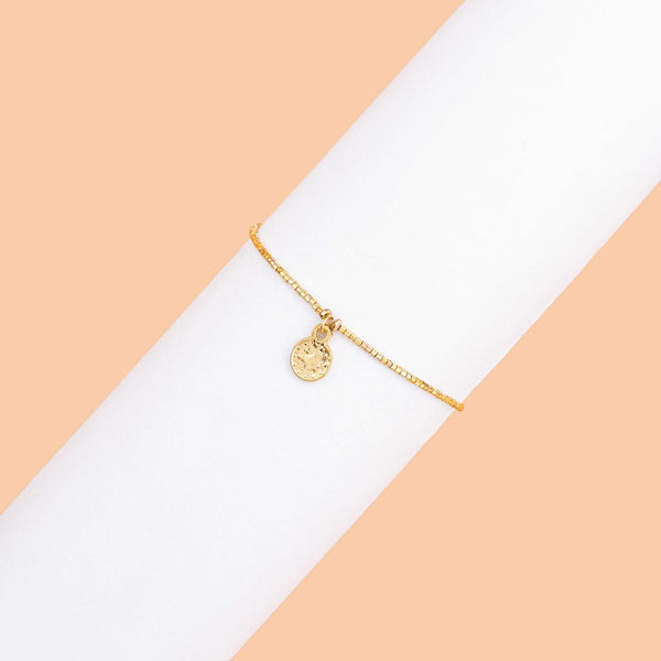 Gold coin bracelet - Www.sutra-shop.de
