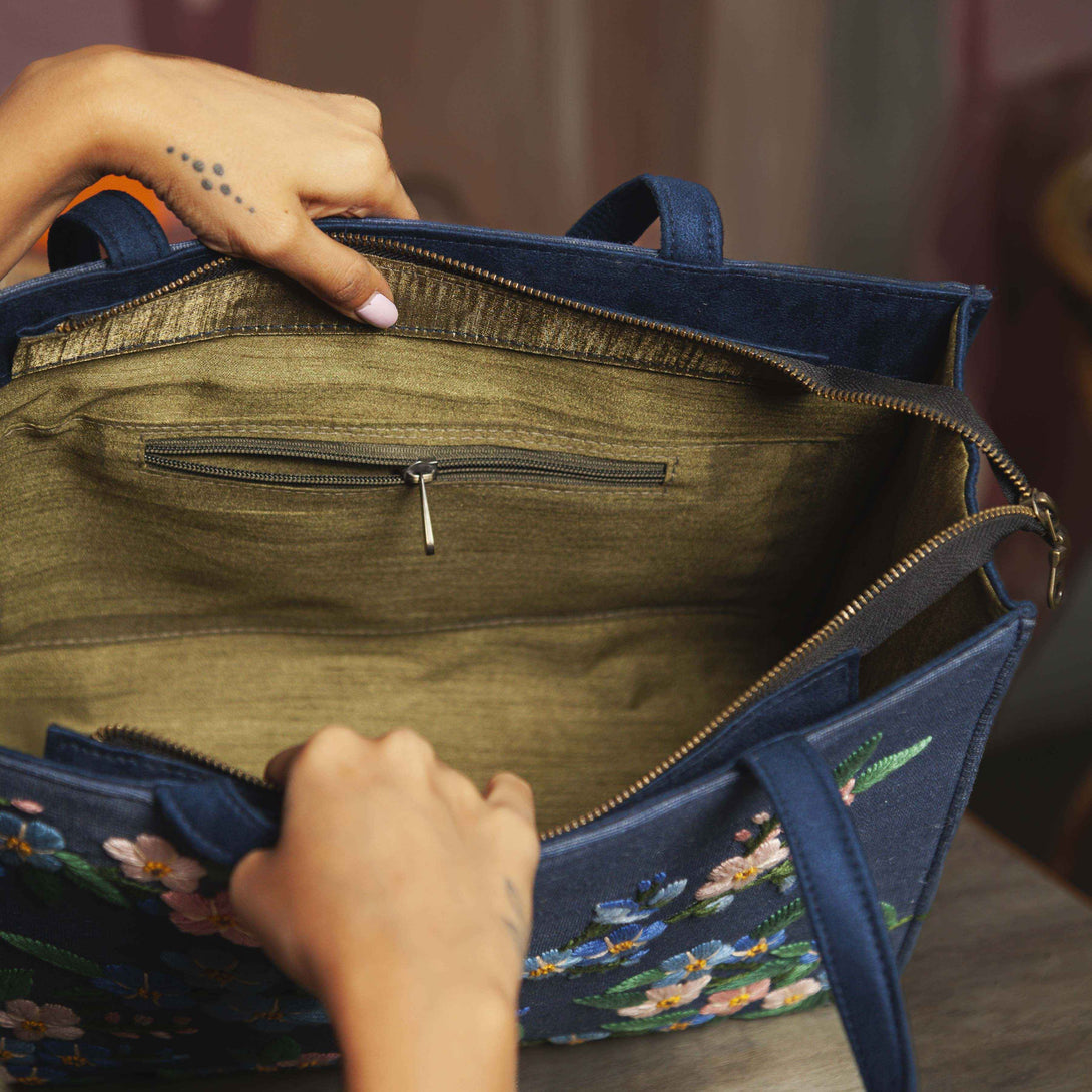 Forget Me Not Tote Bag
