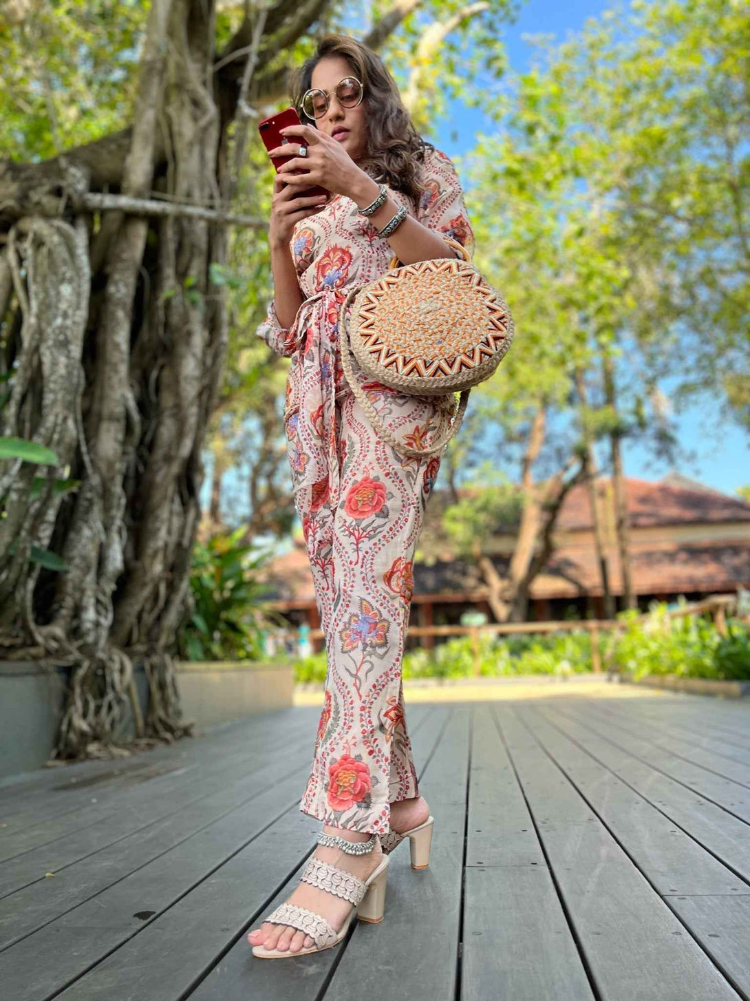 All Natural Aztec Sun Bag