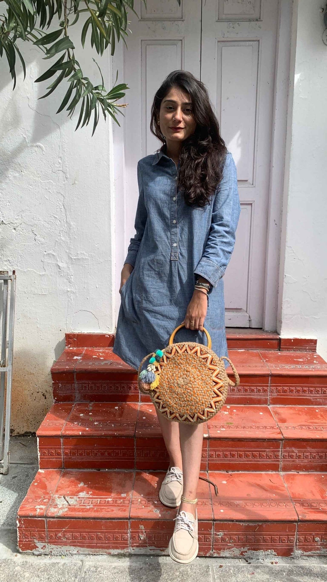 All Natural Aztec Sun Bag