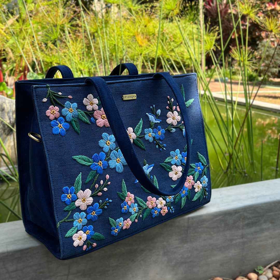 Forget Me Not Tote Bag