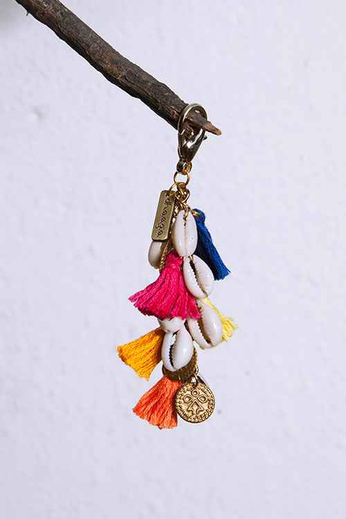 Multi Shell Coin Keycharm