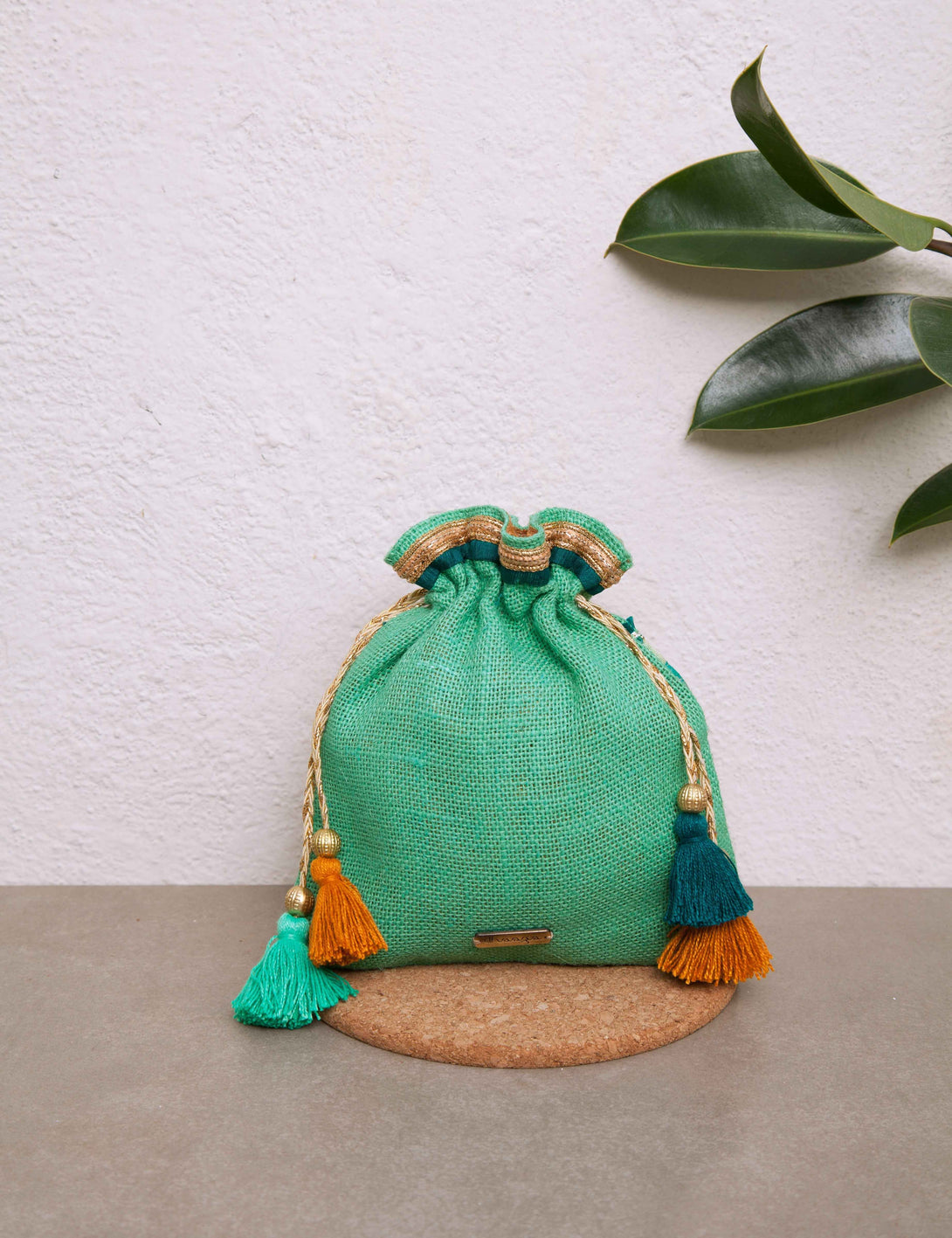 Sea Turquoise Potli Bag
