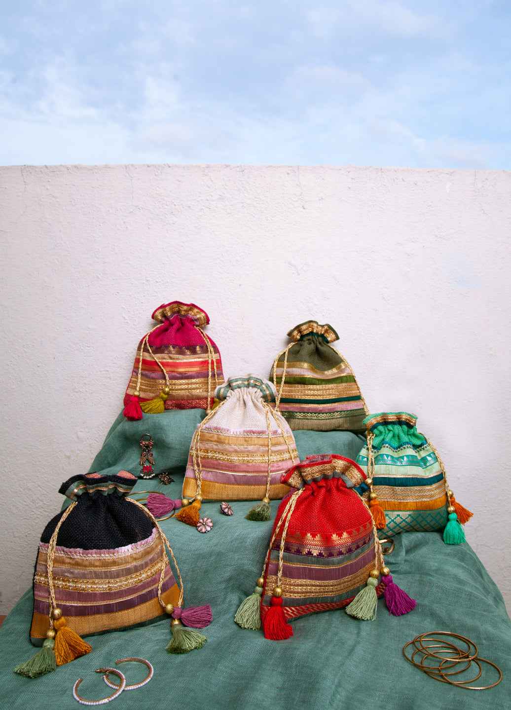 Midnight Glam Potli Bag