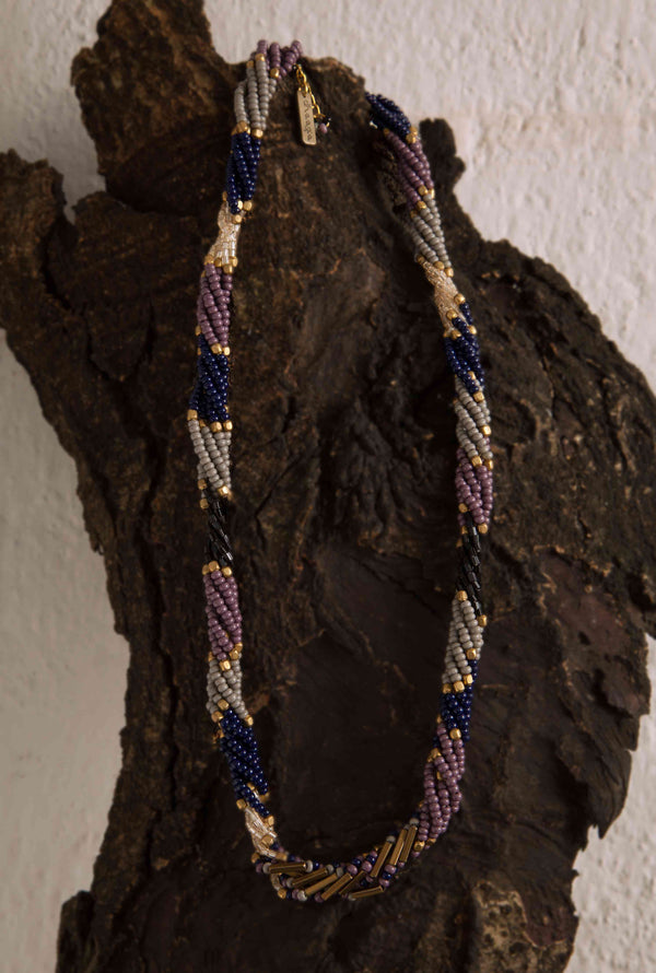 Lavender Twist Necklace - Www.sutra-shop.de