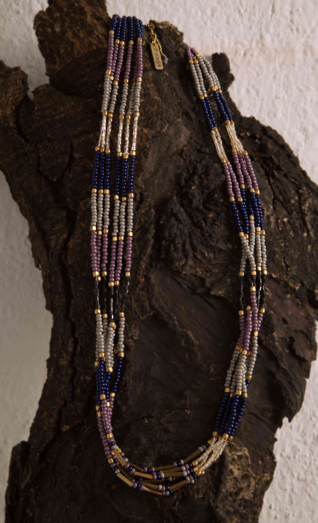 Lavender Twist Necklace - Www.sutra-shop.de