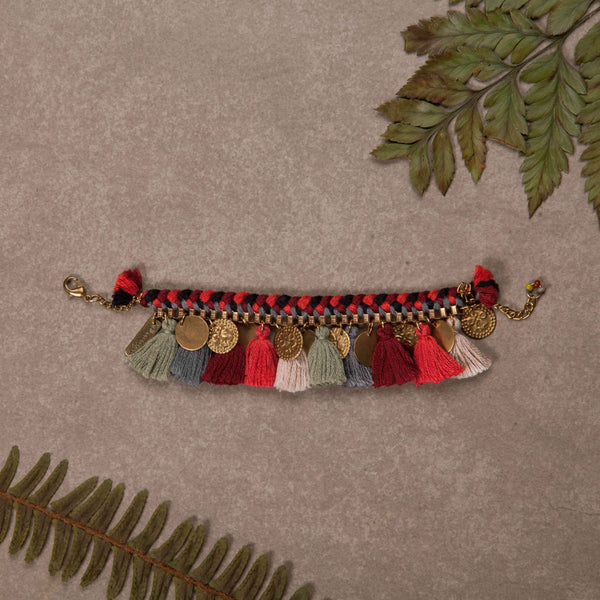 Budhha Tassel Bracelet